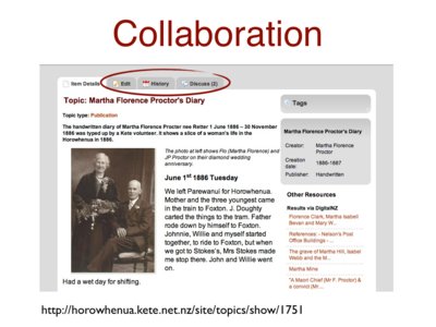 Slide 2 - Collaboration. 